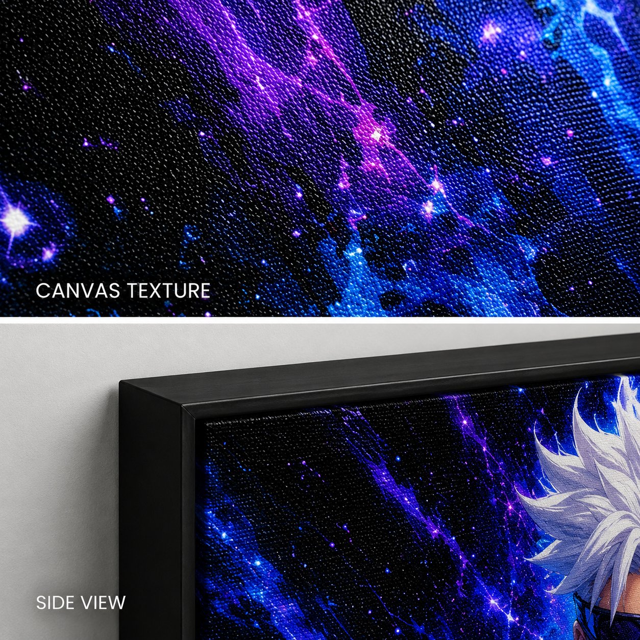 Jujutsu Kaisen Gojo Anime Wall Art – Satoru Gojo Purple Void Canvas Print - Image 4