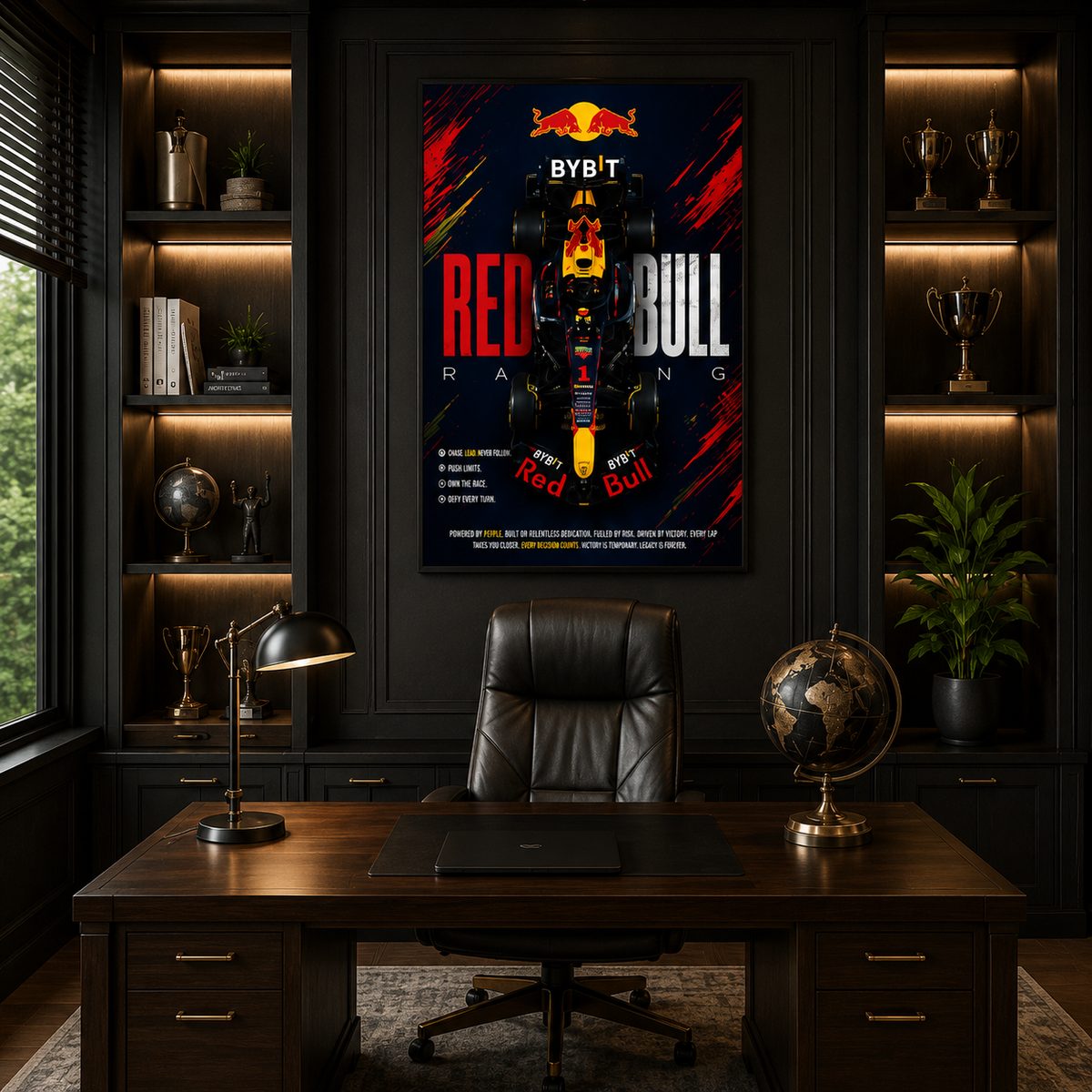 Red Bull F1 Racing Car Wall Art – Oracle Formula 1 Max Verstappen Canvas Print - Image 5