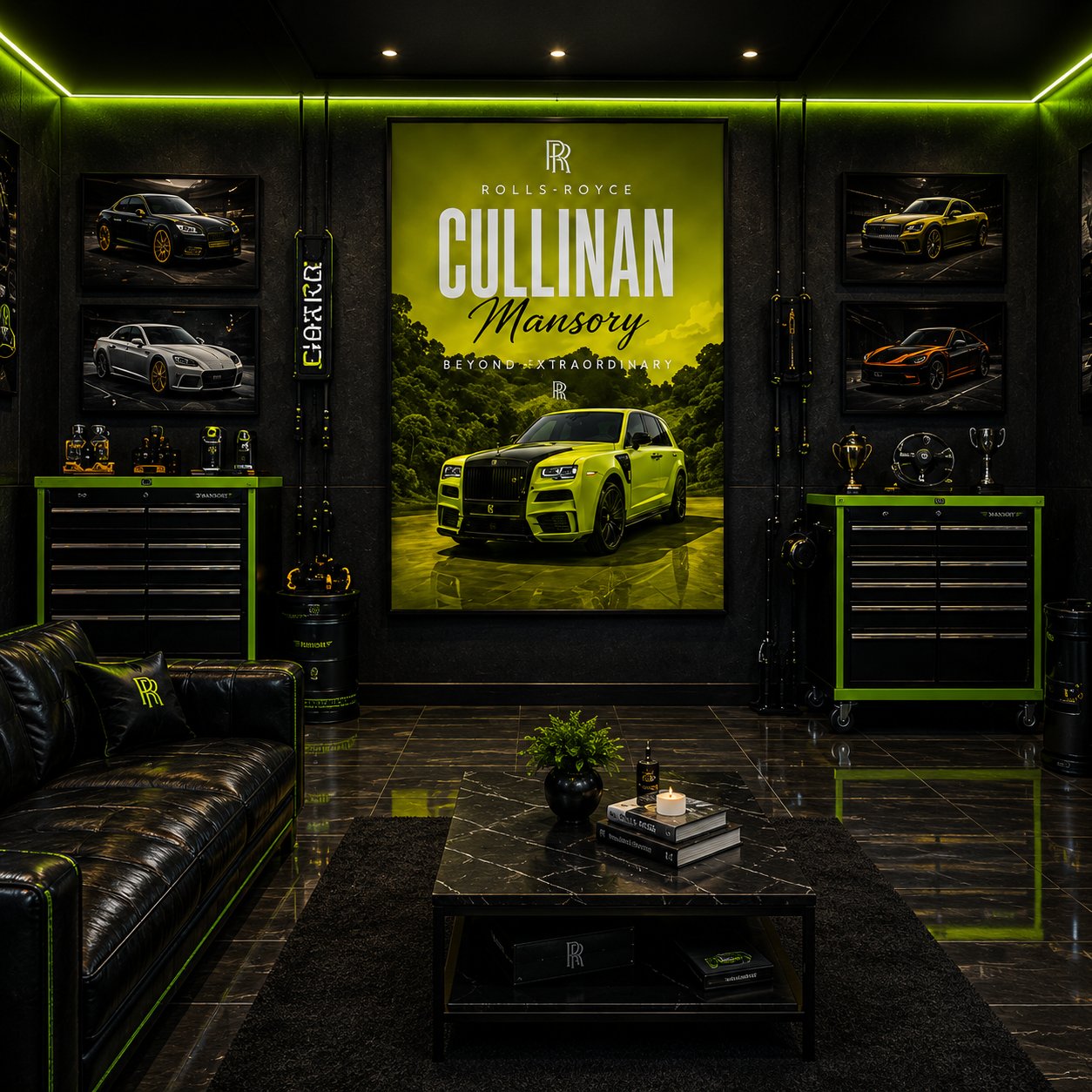 Rolls-Royce Cullinan Mansory Canvas Poster – Beyond Extraordinary Luxury SUV Wall Art - Image 3