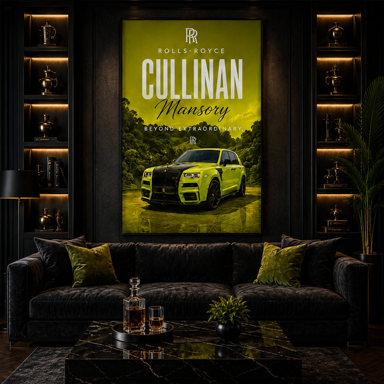Rolls-Royce Cullinan Mansory Canvas Poster – Beyond Extraordinary Luxury SUV Wall Art - Image 4